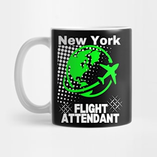 New York Flight Attendant Mug